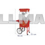 Машина для попкорну Royal Catering RCPW-16.3 1600 Вт (Польща)